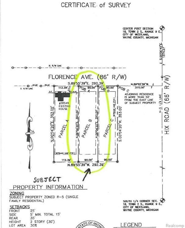 0 Florence (Parcel B) Avenue