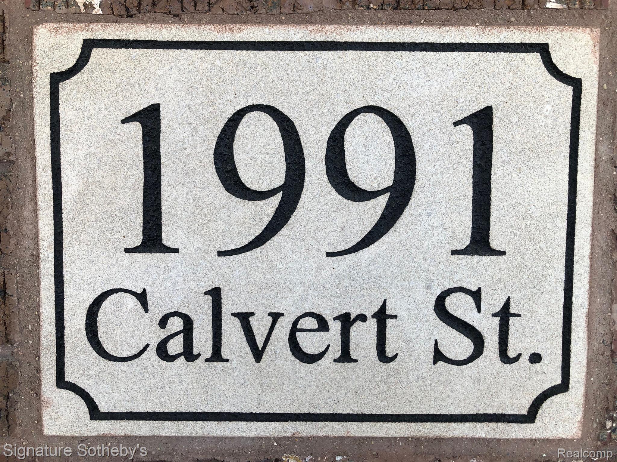 1991 Calvert Street