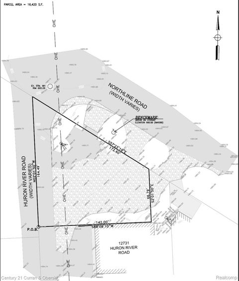 Vacant Northline Romulus City MI 48174
