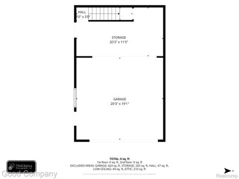 Tiny photo for 23385 Melville Avenue, Hazel Park City, MI 48030 (MLS # 20261064101)