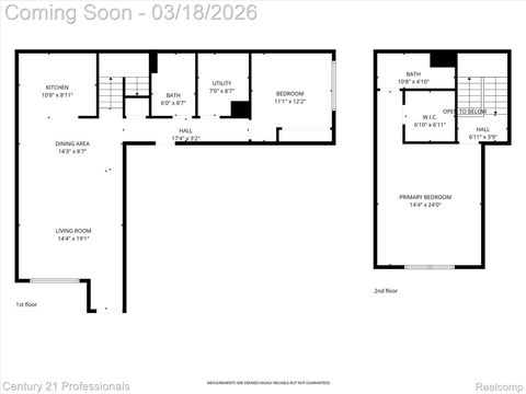 Tiny photo for 45555 Hidden View Court #6 Mile Rd, Utica City, MI 48315 (MLS # 20261015613)