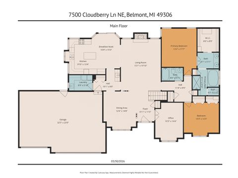 Tiny photo for 7500 Cloudberry Lane NE, Plainfield Charter Township, MI 49306 (MLS # 65026013475)