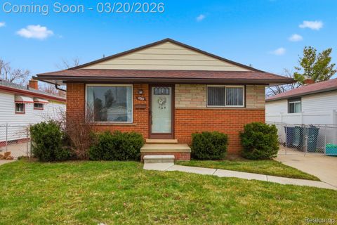 4019 Fordline Road Lincoln Park City MI 48146