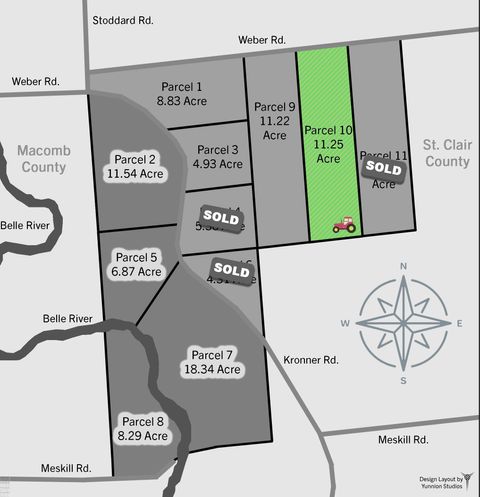 00 Weber Rd, 4001 - 090, parcel 10 Road Columbus Township MI 48063