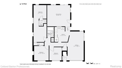 Tiny photo for 626 Fairway Drive, Royal Oak City, MI 48073 (MLS # 20261083134)