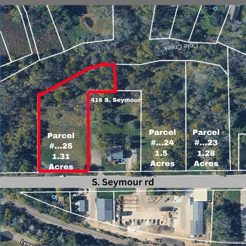 Vacant Land Seymour (Parcel ..25) Road Flushing City MI 48433