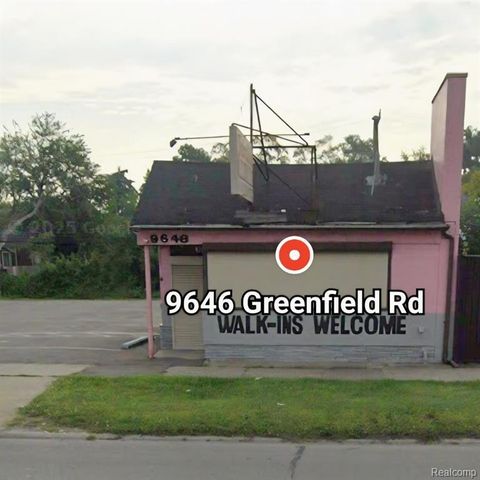9646 GREENFIELD Road Detroit City MI 48227