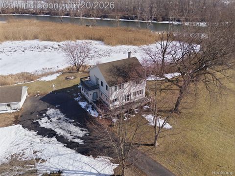 Tiny photo for 7775 S Huron River Drive, Berlin Charter Township, MI 48179 (MLS # 20261009959)