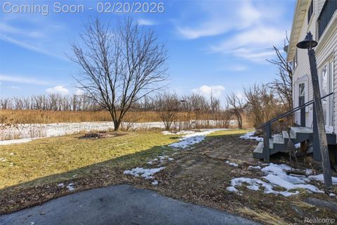 Tiny photo for 7775 S Huron River Drive, Berlin Charter Township, MI 48179 (MLS # 20261009959)