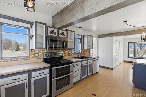 Tiny photo for 7775 S Huron River Drive, Berlin Charter Township, MI 48179 (MLS # 20261009959)