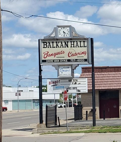 24116 VAN DYKE Avenue Center Line City MI 48015