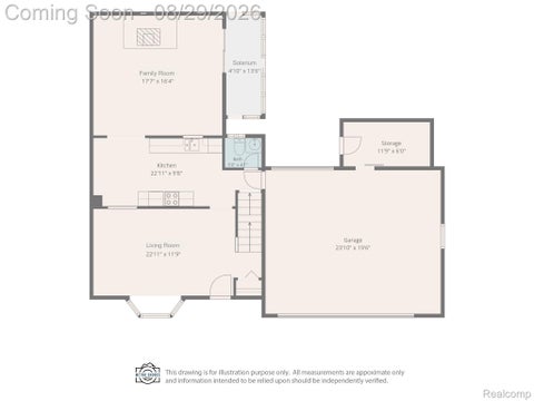 Tiny photo for 25839 Fairgrove Street, Woodhaven City, MI 48183 (MLS # 20261068990)