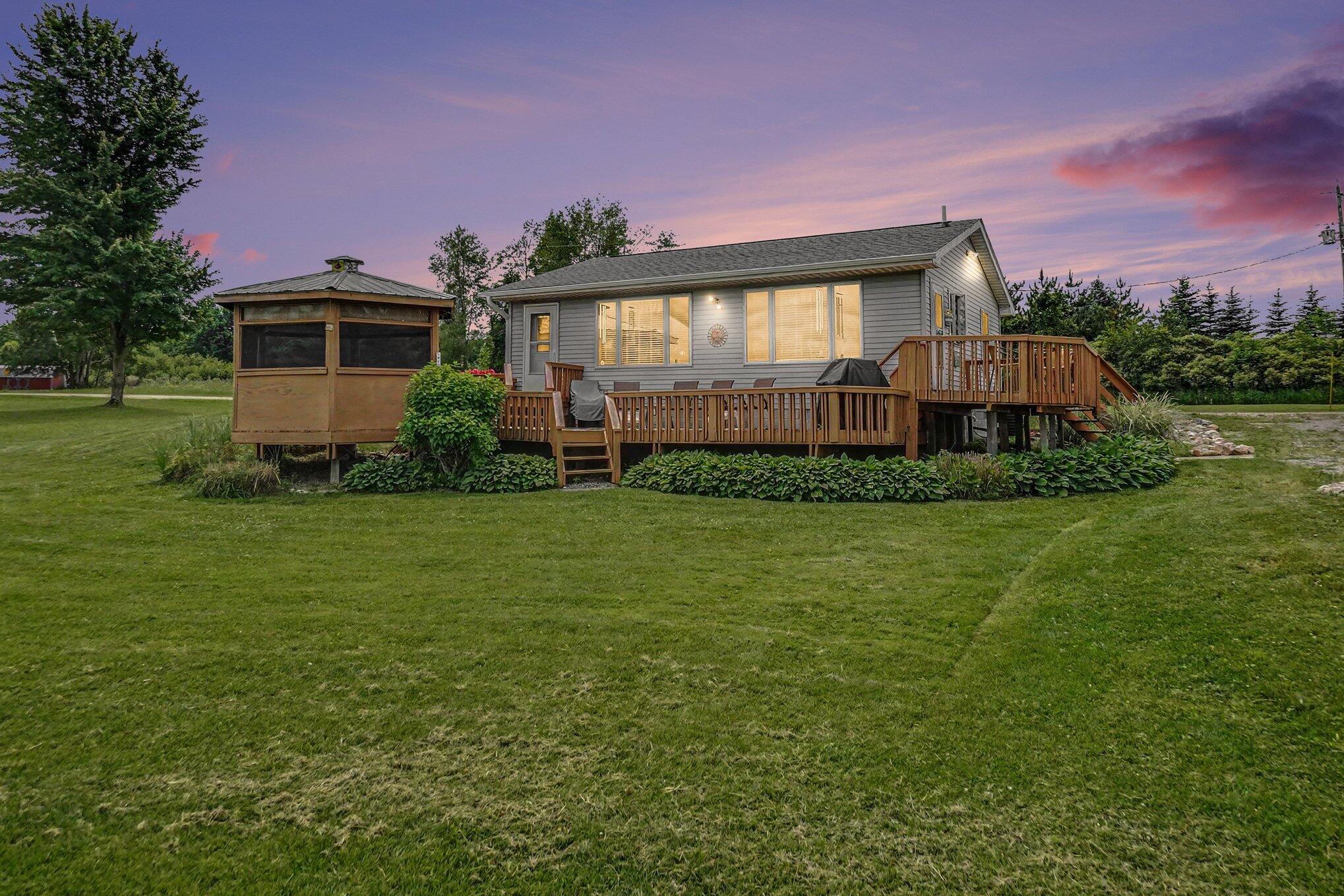 Twilight Back of Home