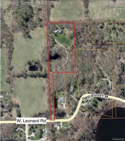 Tiny photo for 675 W Leonard Road, Addison Township, MI 48367 (MLS # 20261020153)