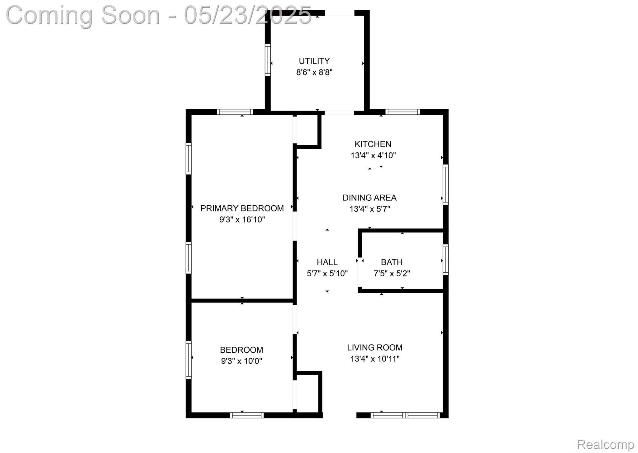 Frenchtown Township, Michigan 48162, United States, 2 Bedrooms Bedrooms, ,1 BathroomBathrooms,Residential,Active,135839
