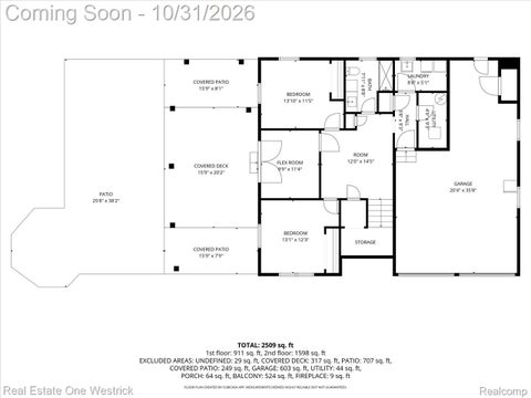 Tiny photo for 850 Townsend Drive, Algonac City, MI 48001 (MLS # 20261087009)