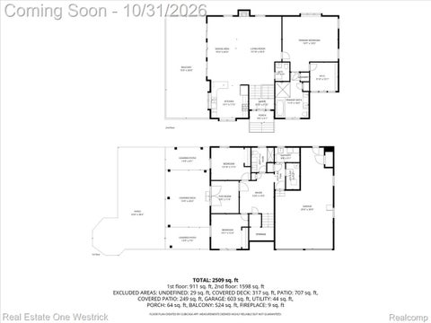Tiny photo for 850 Townsend Drive, Algonac City, MI 48001 (MLS # 20261087009)