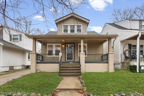 Tiny photo for 418 E Woodland Street, Ferndale City, MI 48220 (MLS # 20261021645)