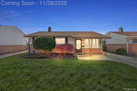 1312 Berkshire Street Westland City MI 48186