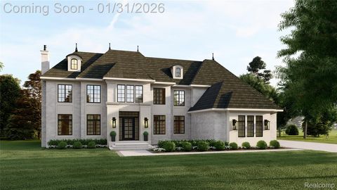 3026 Heron French Provincial Bloomfield Hills City MI 48302