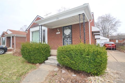 175 John Daly Street Inkster City MI 48141