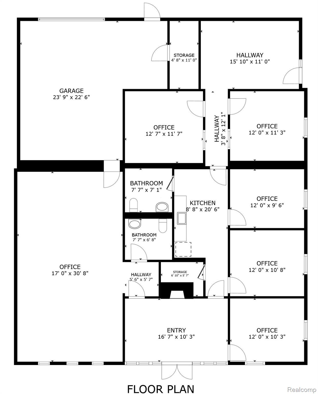 19306 ECORSE Road Suite 102 - Office #3