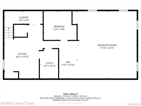 Tiny photo for 24414 Lois Lane, Southfield City, MI 48075 (MLS # 20261069410)