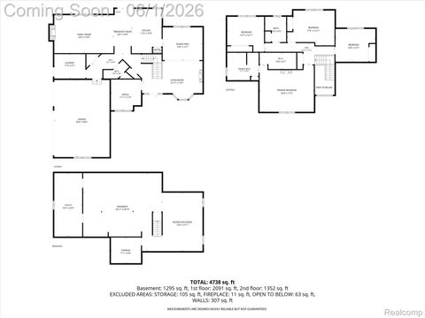 Tiny photo for 25587 Winding Creek Drive, Huron Charter Township, MI 48164 (MLS # 20261039575)