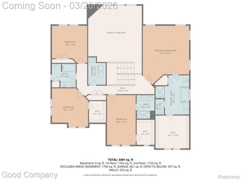 Tiny photo for 53217 Bay Laurel Lane, Lyon Charter Township, MI 48178 (MLS # 20261015716)