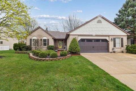 Photo of 22480 Clearwater Drive, Macomb Township, MI 48044 (MLS # 58050204854)