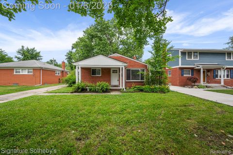 3626 Hillside Drive Royal Oak City MI 48073
