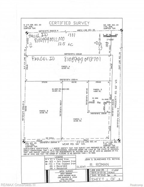Photo for 0000 Haggerty Road
