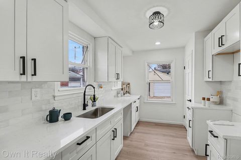 Tiny photo for 20242 Steel Street, Detroit City, MI 48235 (MLS # 20261021119)