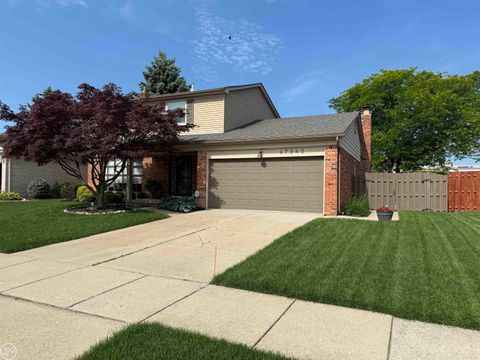 Photo of 47043 Sanborn Drive, Macomb Township, MI 48044 (MLS # 58050213176)