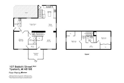 Tiny photo for 107 Babbitt Street, Ypsilanti, MI 48198 (MLS # 81026045599)