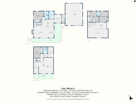 Tiny photo for 1518 Birch St, Blaine Township, MI 49635 (MLS # 78080073019)