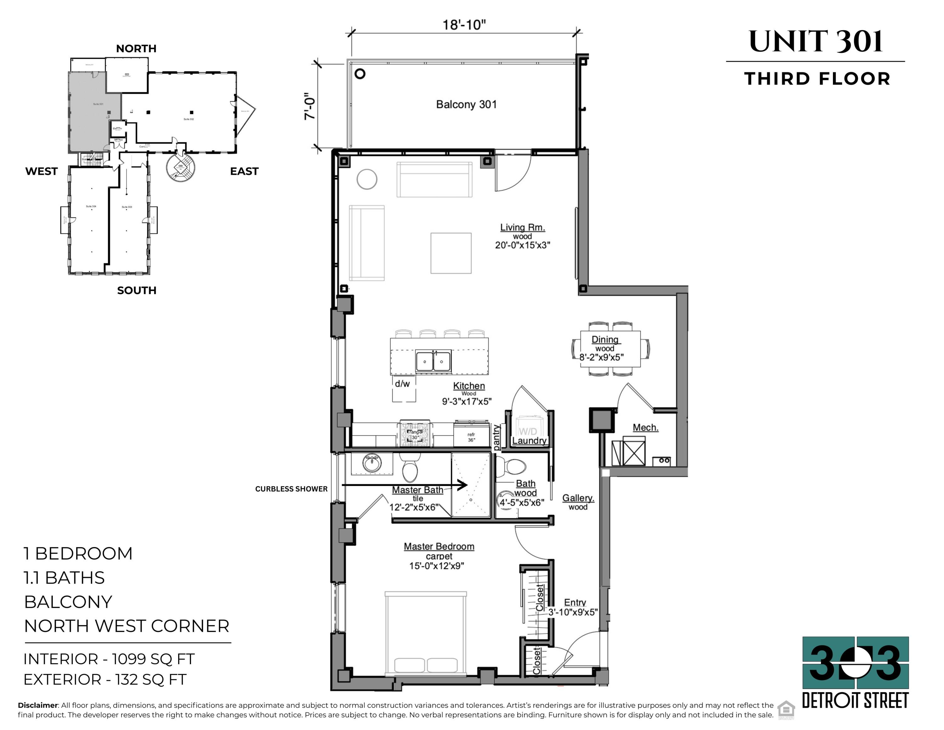 303 Detroit Street 301