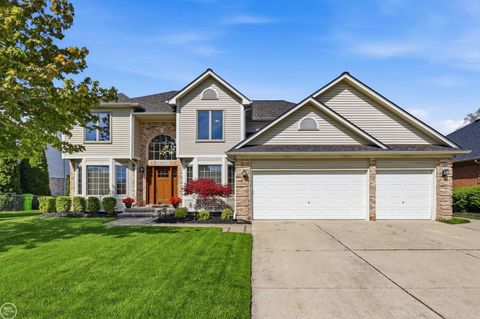 Photo of 55521 Placid Drive, Macomb Township, MI 48042 (MLS # 58050206690)