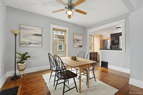 Tiny photo for 663 Starkweather Street W, Plymouth City, MI 48170 (MLS # 20261021549)