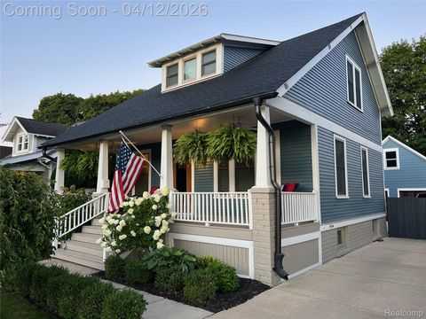 Tiny photo for 663 Starkweather Street W, Plymouth City, MI 48170 (MLS # 20261021549)