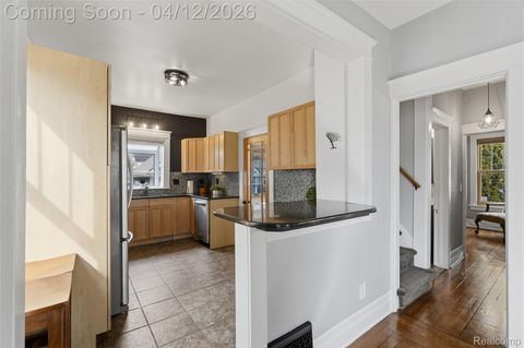 Tiny photo for 663 Starkweather Street W, Plymouth City, MI 48170 (MLS # 20261021549)