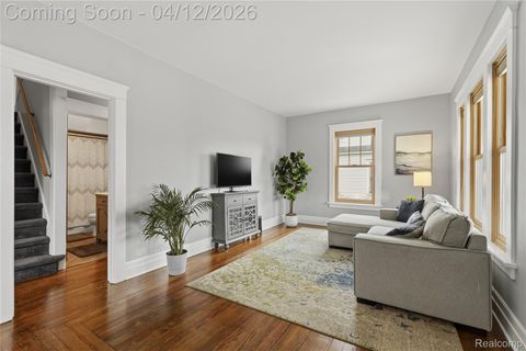 Tiny photo for 663 Starkweather Street W, Plymouth City, MI 48170 (MLS # 20261021549)