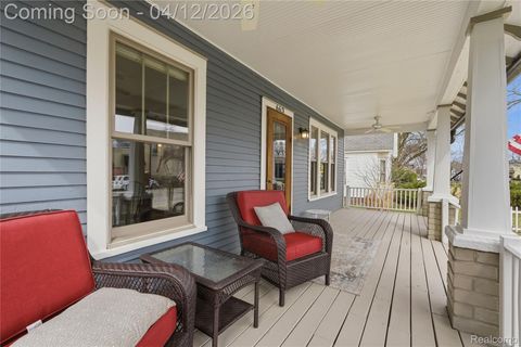 Tiny photo for 663 Starkweather Street W, Plymouth City, MI 48170 (MLS # 20261021549)