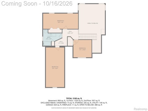Tiny photo for 3592 Prescott Drive, Marion Township, MI 48843 (MLS # 20261082543)