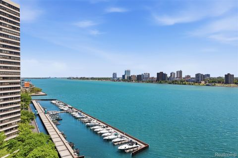 Tiny photo for 300 Riverfront Dr #24D, Detroit City, MI 48226 (MLS # 20261039308)
