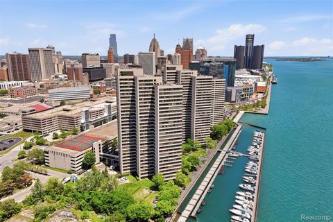 Tiny photo for 300 Riverfront Dr #24D, Detroit City, MI 48226 (MLS # 20261039308)