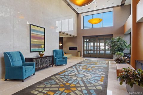Tiny photo for 300 Riverfront Dr #24D, Detroit City, MI 48226 (MLS # 20261039308)