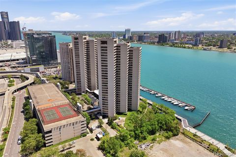 Tiny photo for 300 Riverfront Dr #24D, Detroit City, MI 48226 (MLS # 20261039308)