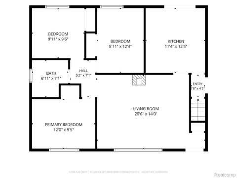 Tiny photo for 20412 Luna Street, Clinton Charter Township, MI 48035 (MLS # 20261083236)