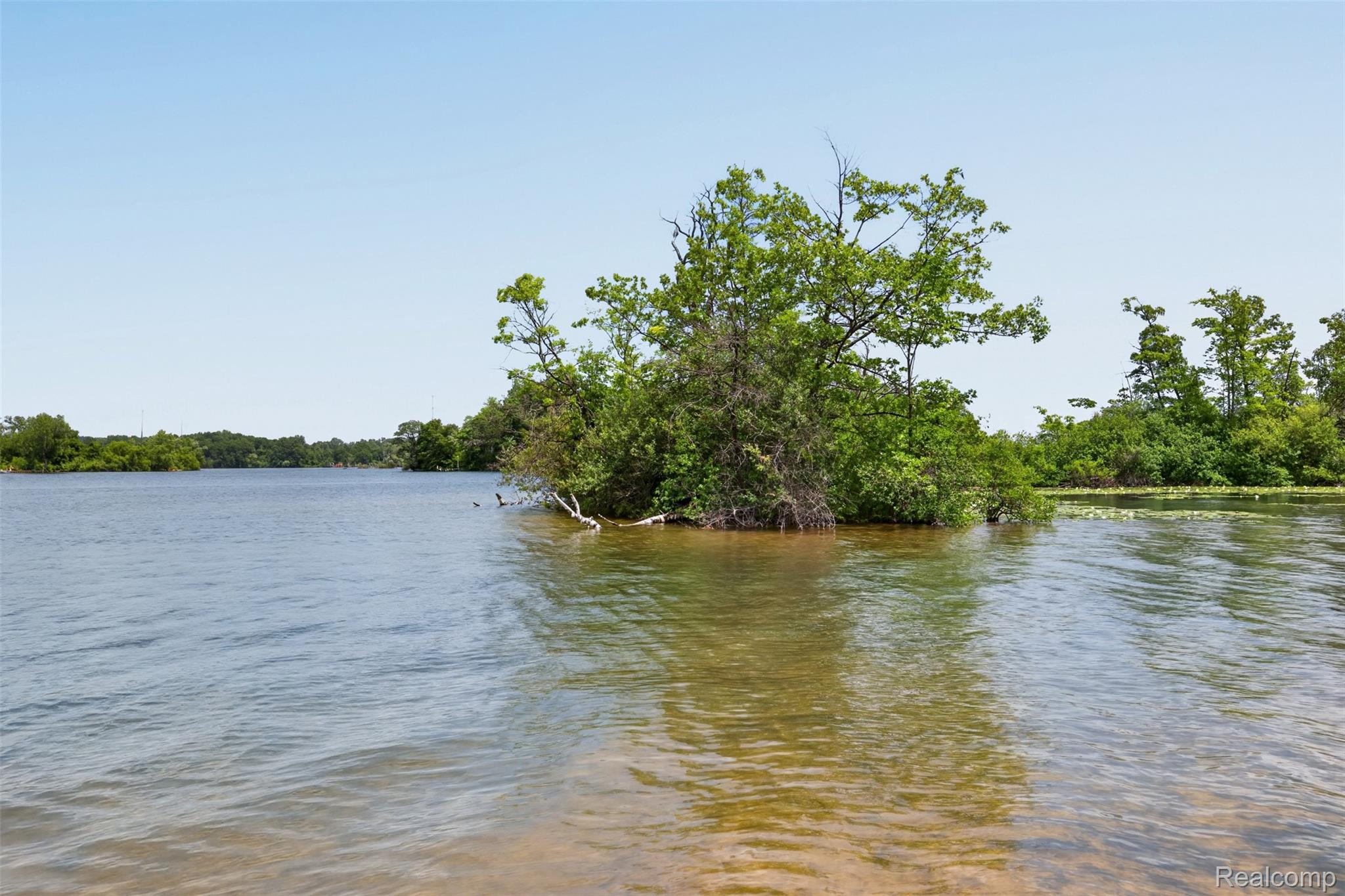VAC Island on Pontiac Lake